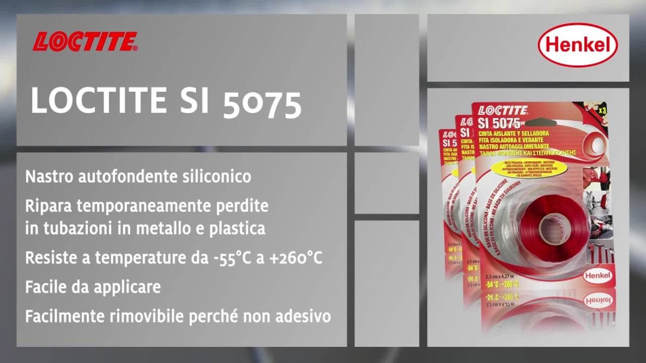 Application Video LOCTITE SI 5075