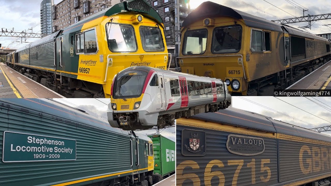 Rail Freight Stratford London #train #trains  #freightliner #freighttrain #greateranglia  #railway