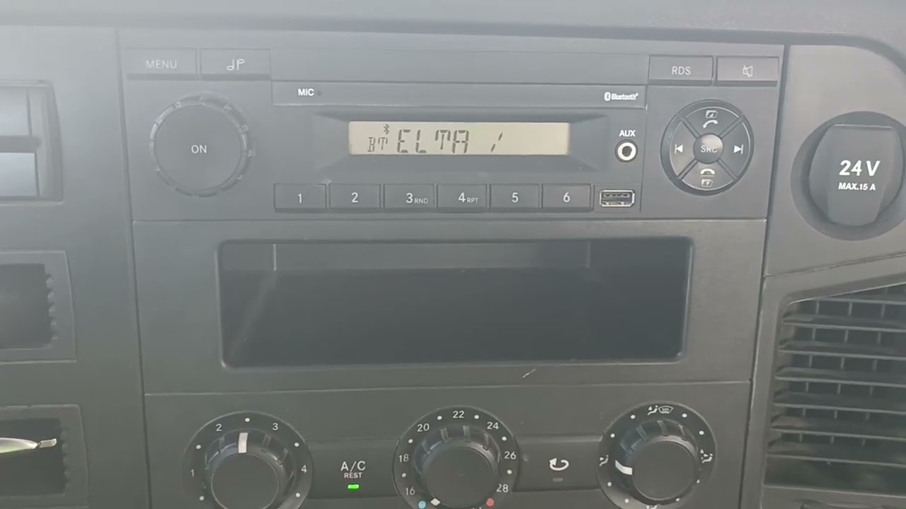 Sincronizar radio Mercedes bluetooth 