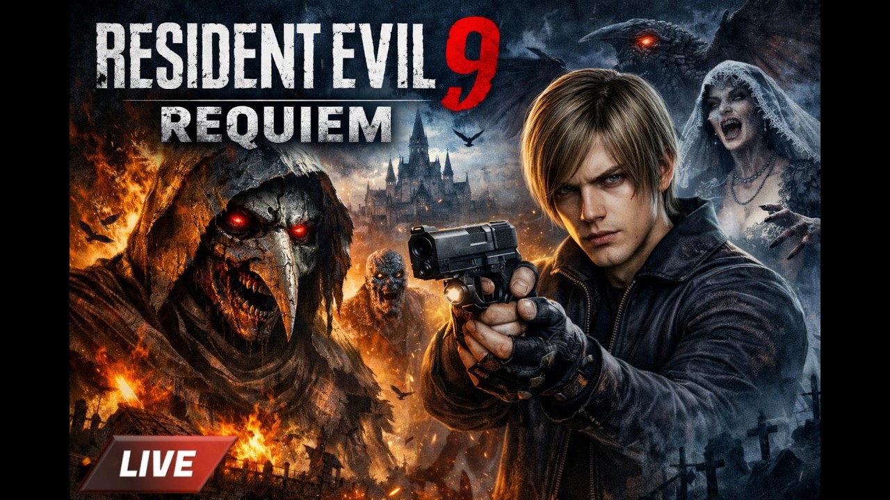LIVE - RESIDENT EVIL 9 REQUIEM PART 4 THE END