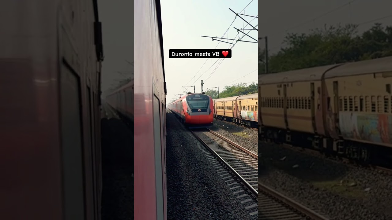 Mumbai Central - Gandhinagar Capital VB crossing 