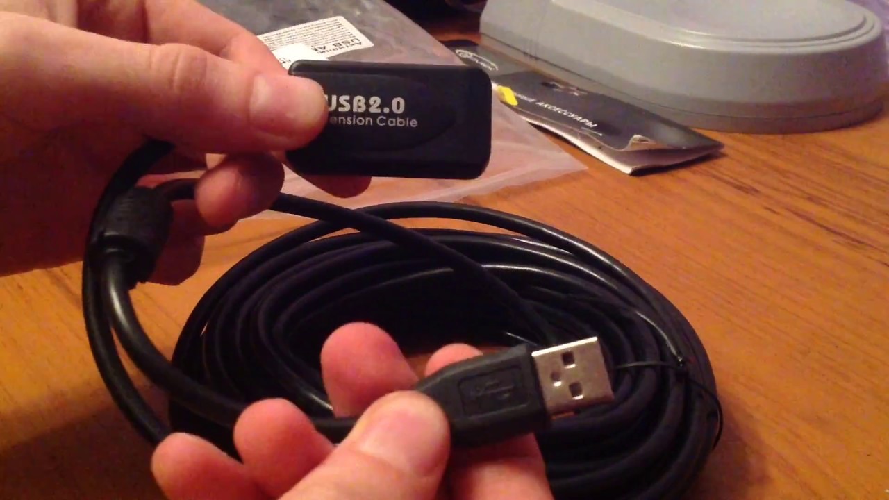 Активный удлинитель Gemix USB 2.0 AM - AF 10 м