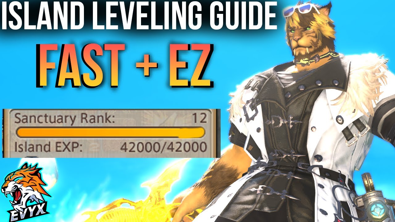 Island Sanctuary LEVELING GUIDE! Rank 12 FAST! [FFXIV 6.3]