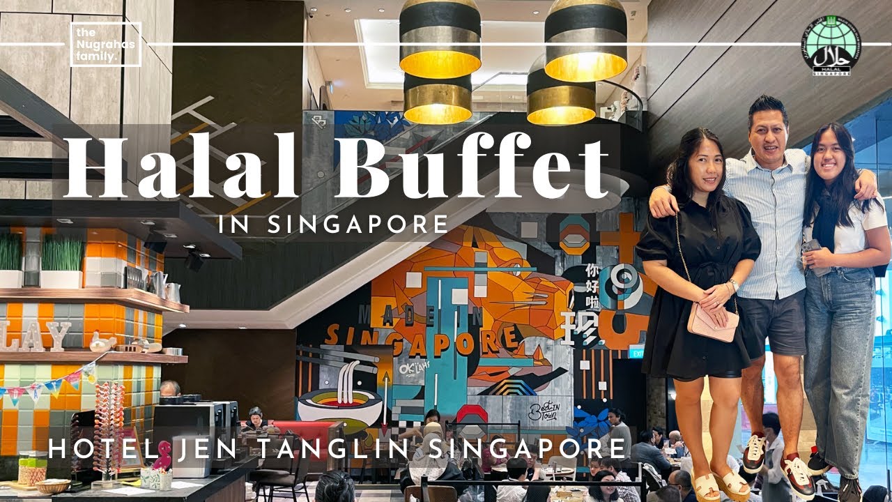 HALAL BUFFET at J65 at HOTEL JEN TANGLIN SINGAPORE (ENG/IND)