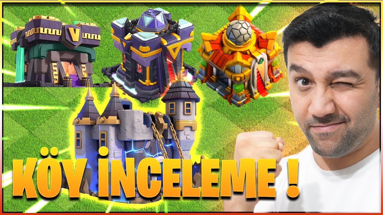 🔴CANLI KÖY İNCELEME YAYINI BAŞLADI 🥰 CLASH OF CLANS !