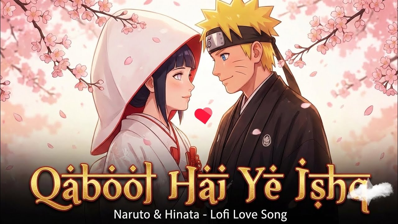 Qabool Hai Ye Ishq ❤️। Naruto x Hinata Romantic Lofi Song | Hindi Anime Edit