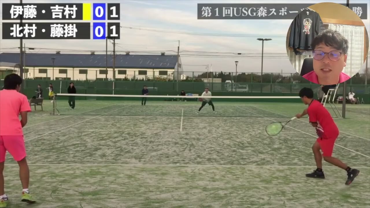 【ソフトテニス】前衛の一人で点を取る動き解説Liveアーカイブ9月5日