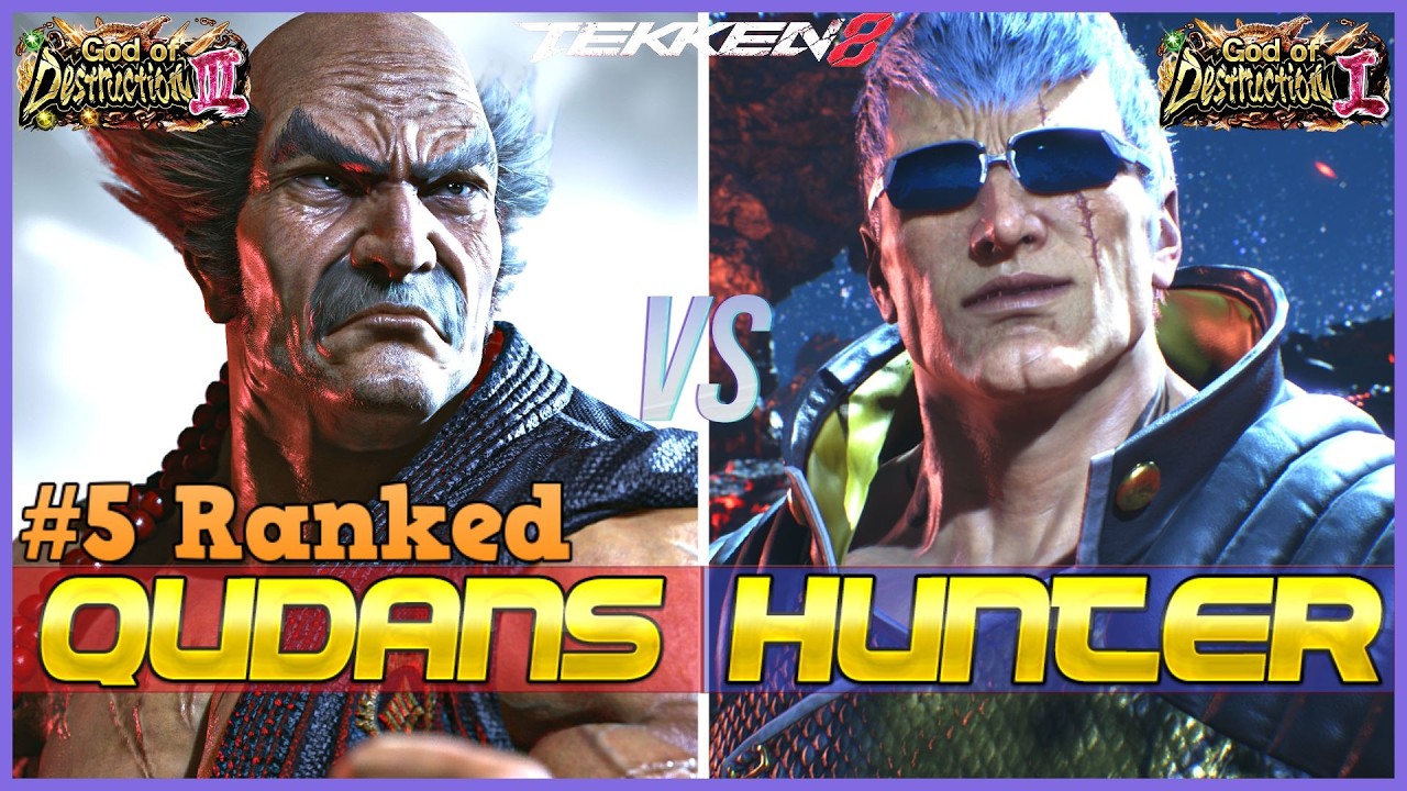 T8 ▰ QUDANS (#3 Ranked Heihachi) Vs HUNTER (Bryan) ▰ Tekken 8 High Level Gameplay