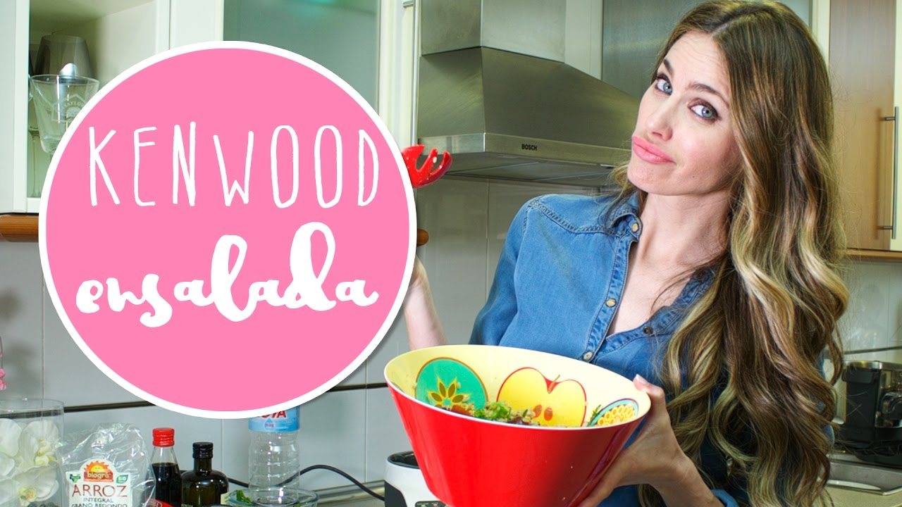 Receta Ensalada con Arroz integral con Kcook Multi de Kenwood - Vanesa Romero TV