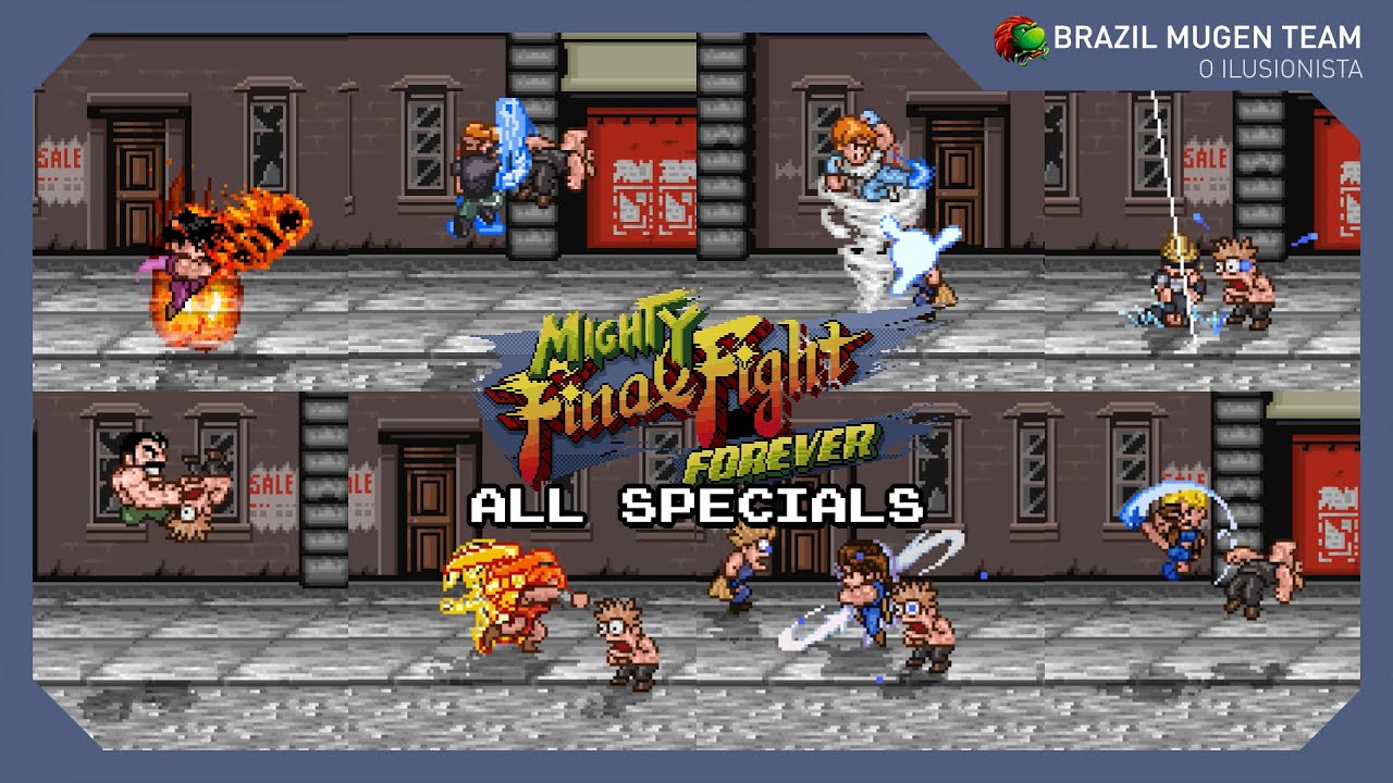 All Specials - Mighty Final Fight Forever fan game