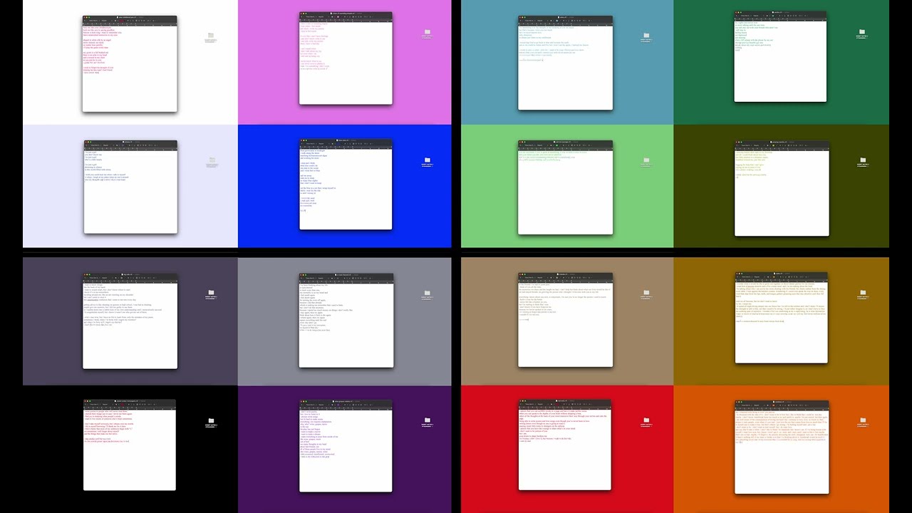 spatial narrative: letters