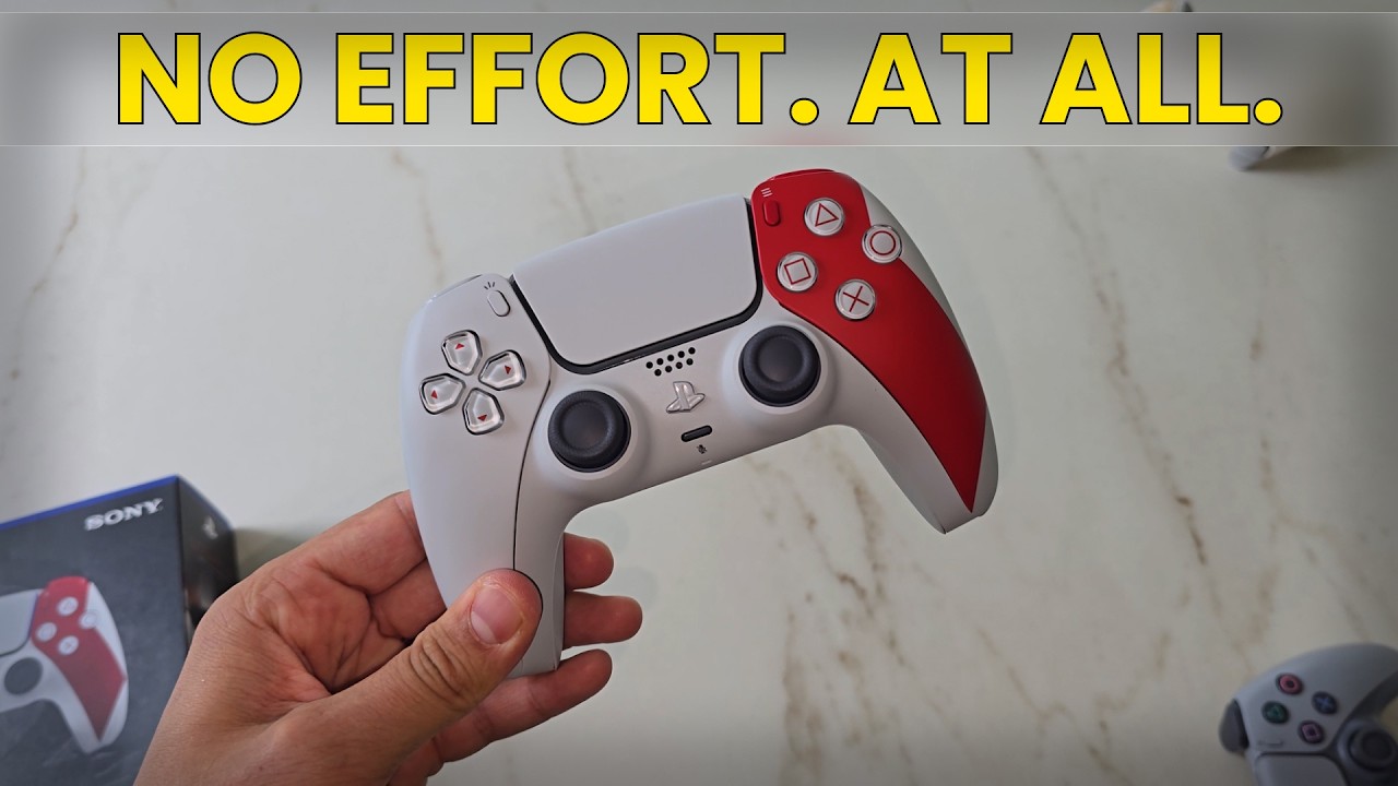 I Bought the Most Effortless Controller Design Ever!! God of War 20th Anniversary Limited Edition