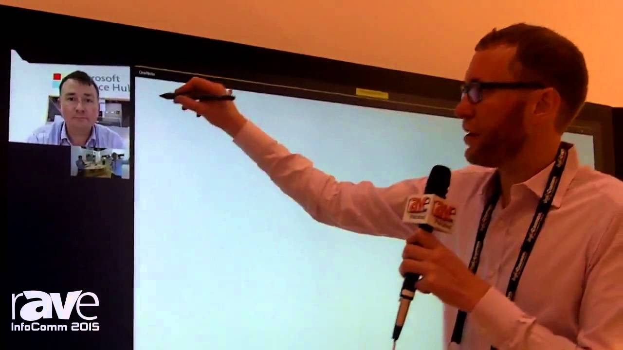 InfoComm 2015: Microsoft Demonstrates Surface Hub Collaboration Device