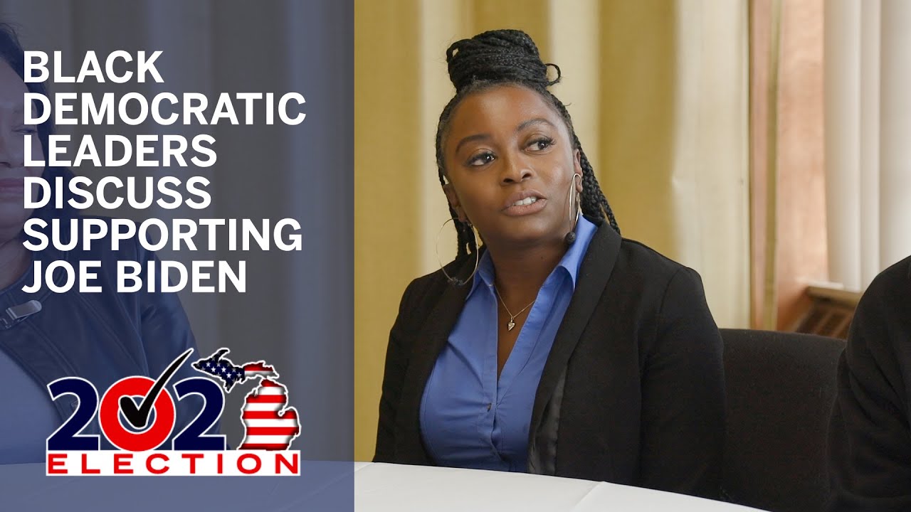 Joe Biden Supporters Discuss Democratic Primary Candidates