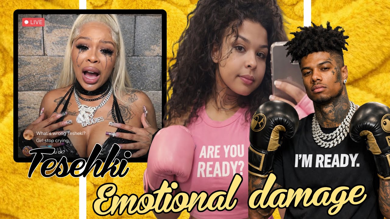 Tesehki uncontrollably BREAKS down on LivE🤐Tessa is Chrisean MOM🤔Blueface update🍿