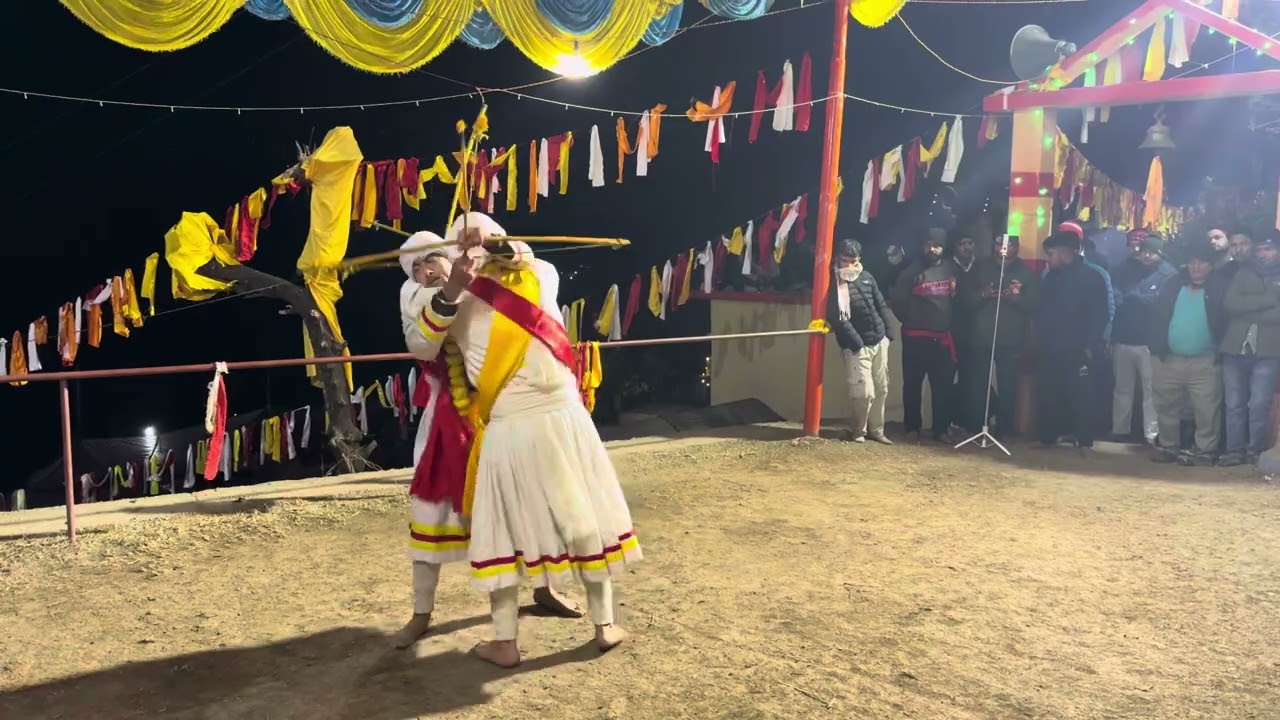 पांडव नृत्य दरमोला केदार घाटी रुद्रप्रयाग