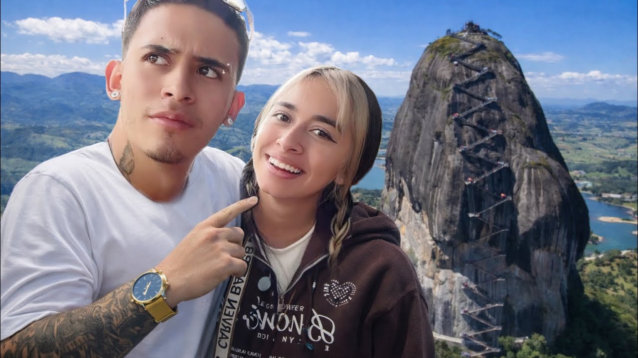SUBÍ LA PIEDRA DE 220 METROS MÁS GRANDE DE COLOMBIA 😱 | PIEDRA DEL PEÑOL