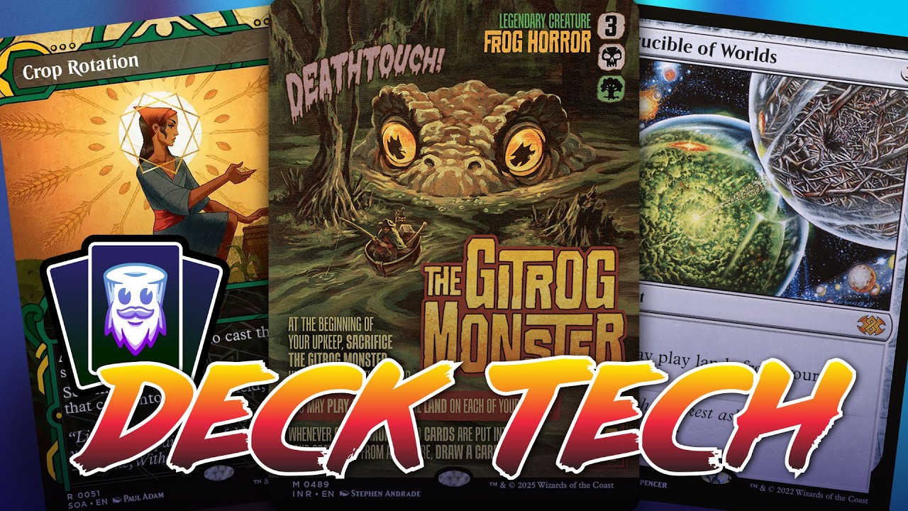 HUGE Landfall Power | The Gitrog Monster | EDH Deck Tech