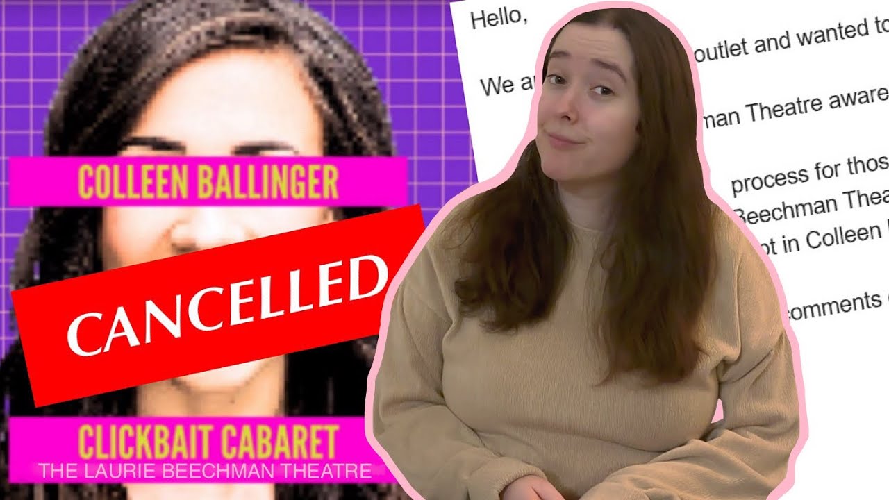 Colleen Ballinger’s shows are CANCELLED?