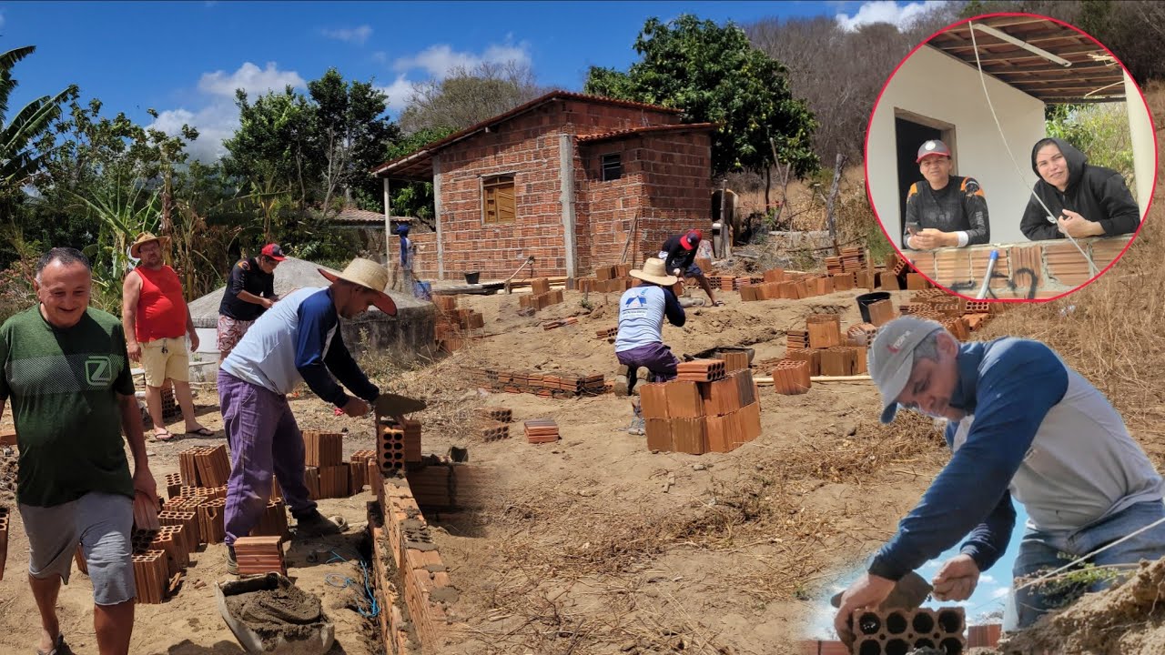 UM SONHO SENDO INICIADO, COMEÇAMOS MAIS UMA OBRA 
