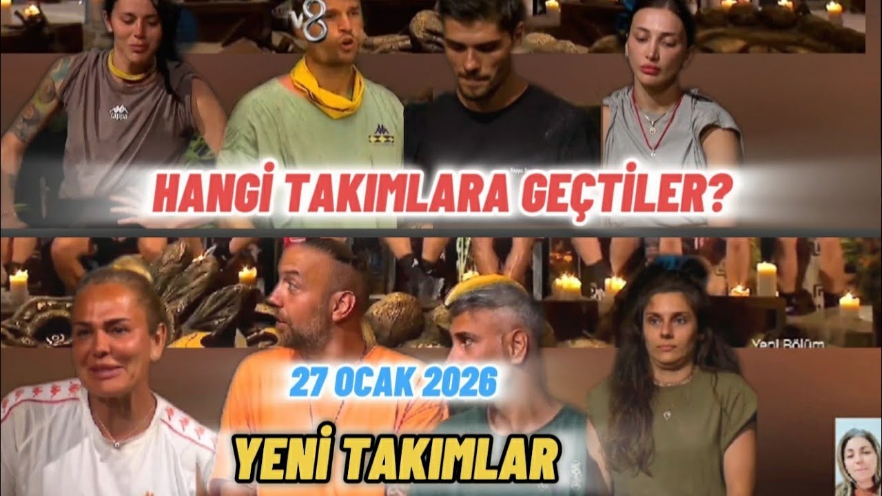 SURVİVOR 27 OCAK 2026 YENİ TAKIMLAR BELLİ OLDU.YENİ YARIŞMACILAR HANGİ TAKIMA DAHİL OLDULAR?