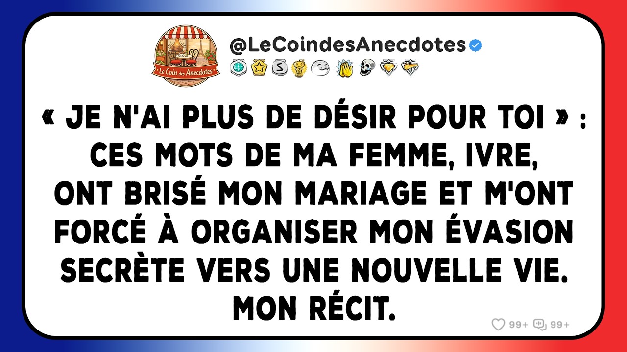 « Je n'ai plus de désir pour toi » : ces mots de ma femme, ivre, ont brisé mon mariage et m'ont...