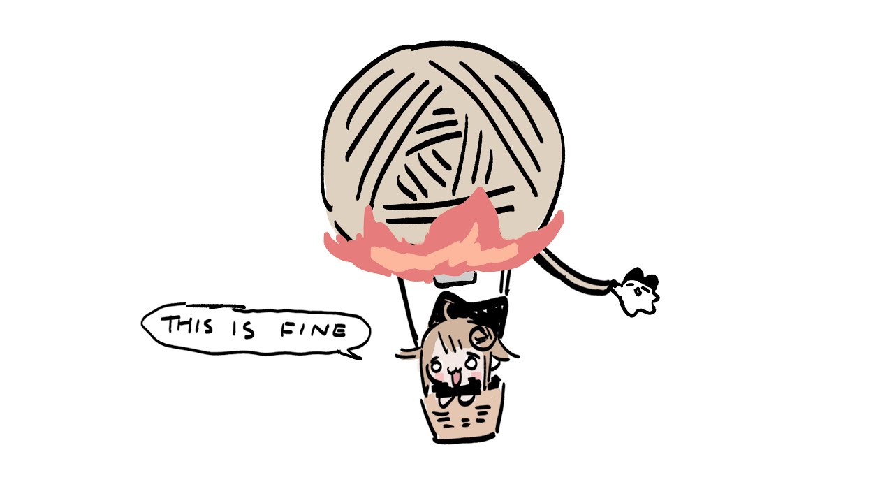 【ANIMATING】Making my own starting soon screen | Stream assets【Tabby Ragtan | ENVtuber】