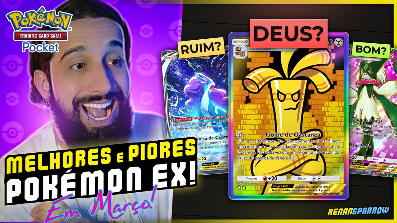 MELHORES e PIORES CARTAS EX do JOGO em MARÇO! || Pokémon TCG Pocket #472