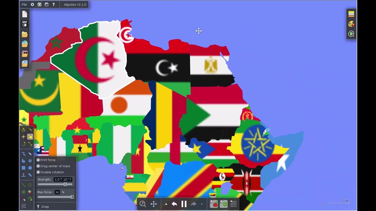 Africa and Oceania