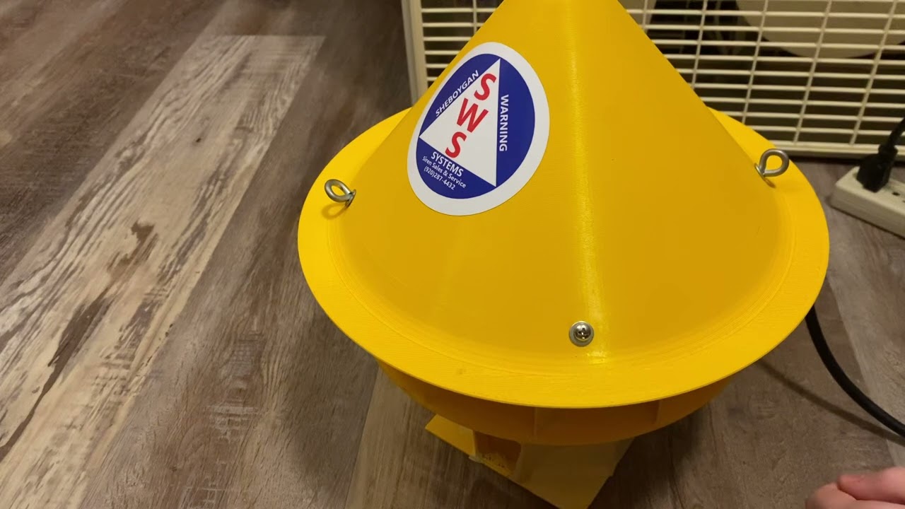 My Mini A.C.A. Cyclone 125 Siren Test | Pulse & Pulse Wail X2 Simulation | 8/8/2024
