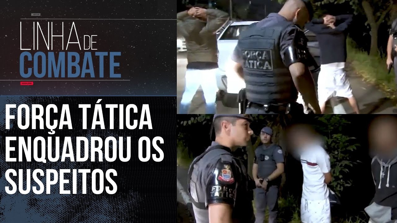 FORÇA TÁTICA ENQUADRA SUSPEITOS DE TRÁFICO NA ZONA OESTE DE SÃO PAULO | LINHA DE COMBATE