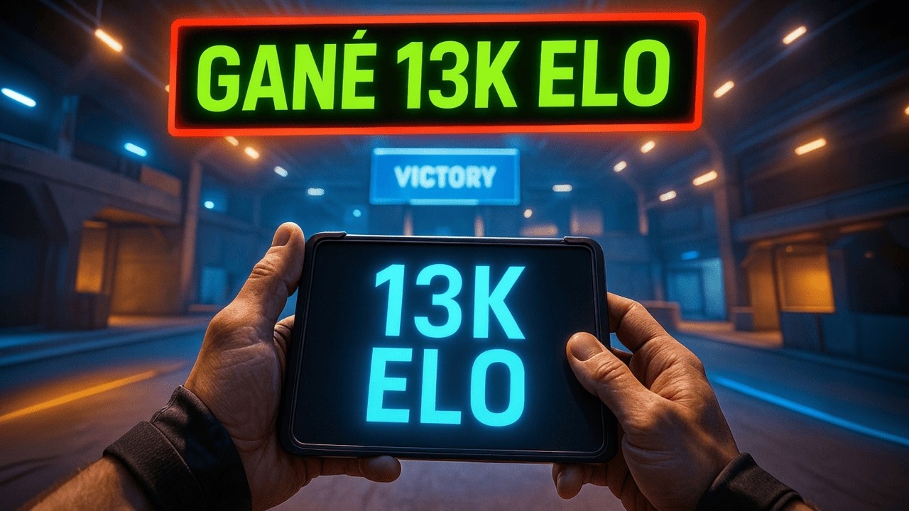 EN ESTA PARTIDA GANE 13k DE ELO