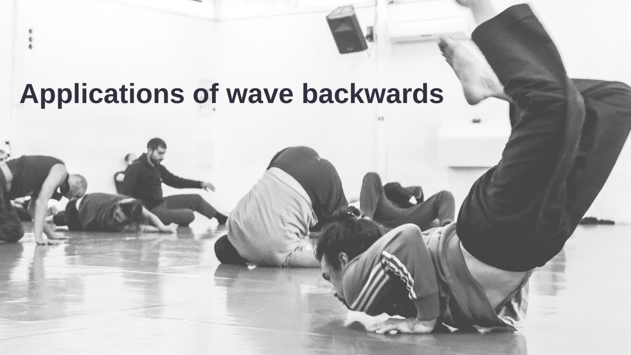 Acrobatic Lesson: Applications of wave backwards