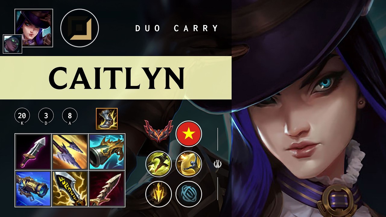 Caitlyn ADC vs Smolder - VN Grandmaster Patch 26.05