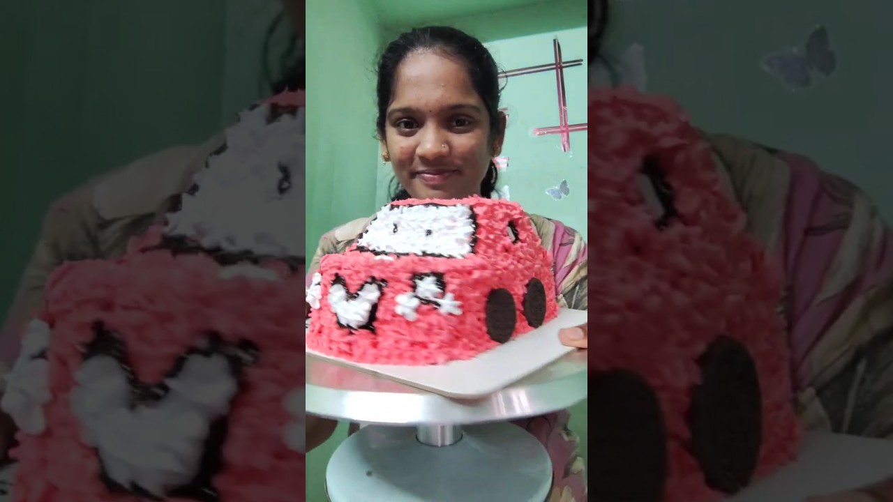 Car 🚗 cake pannalama😍