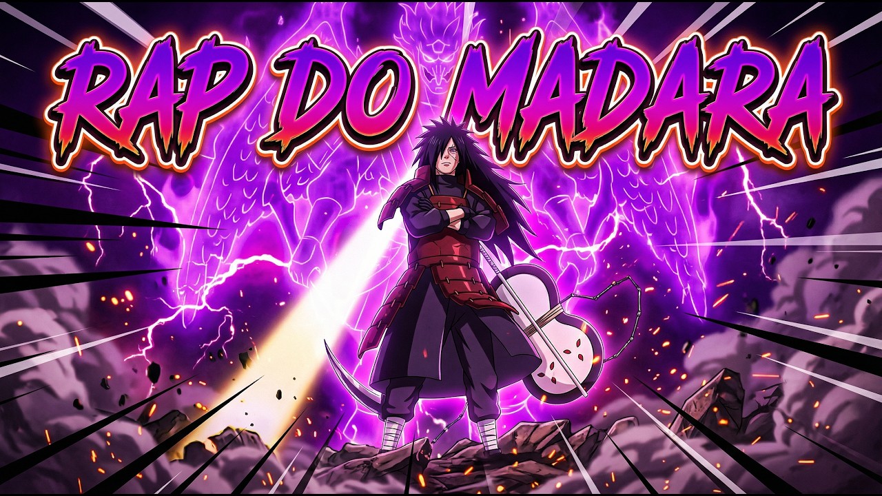 RAP DO MADARA – O DEUS DA GUERRA | Naruto Rap