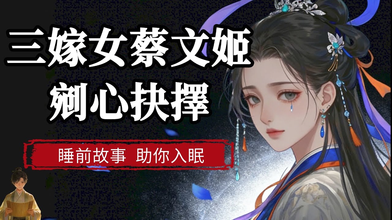 23岁被掳漠北12年，自由和骨肉，她到底應該选哪一个？本視頻帶您回顧蔡文姬的回家选择题~|  睡前故事，助你入眠 