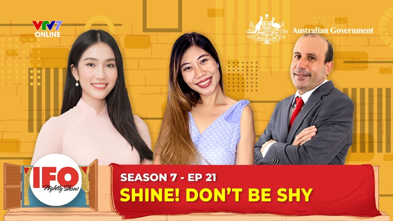 IFOS07E21| Á hậu Việt Nam thông thạo 2 thứ tiếng, bắn tiếng Anh siêu dễ thương trên sóng truyền hình
