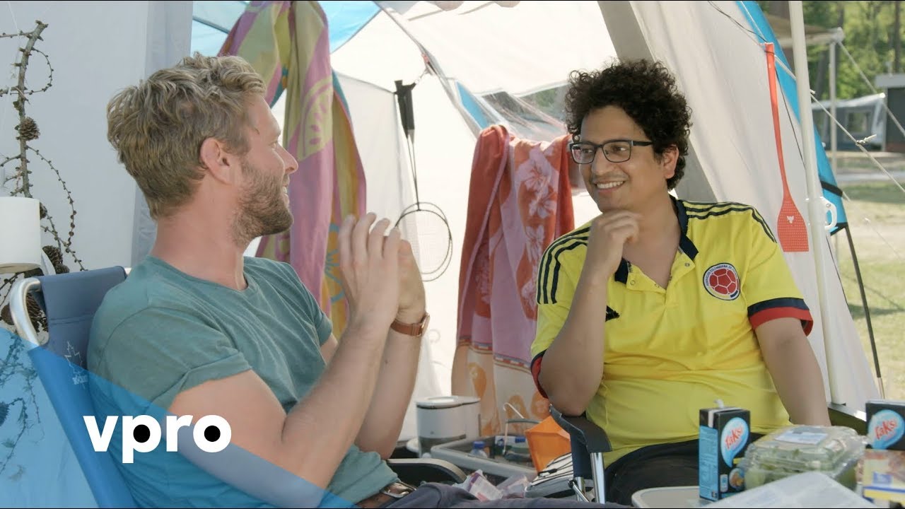Casper Sikkema (VICE) bij Tims ^ Tent met Tim den Besten