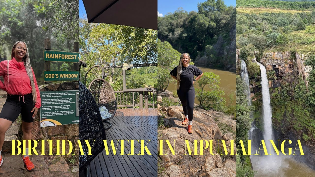 #weeklyvlog: Birthday Week in Mpumalanga Part 1🌿 | God’s Window, Waterfalls & Hidden Coffee Spots ☕