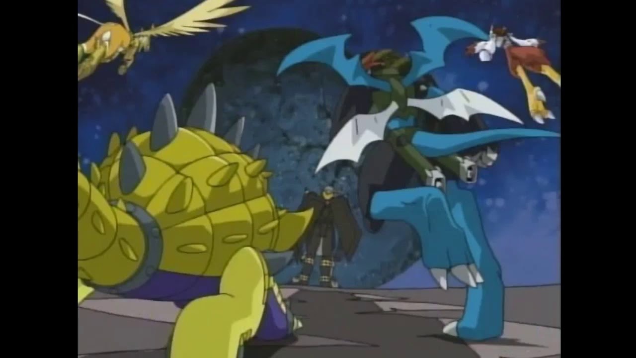 digimon adventure 02 - Blackwargreymon destroys everyone with ease
