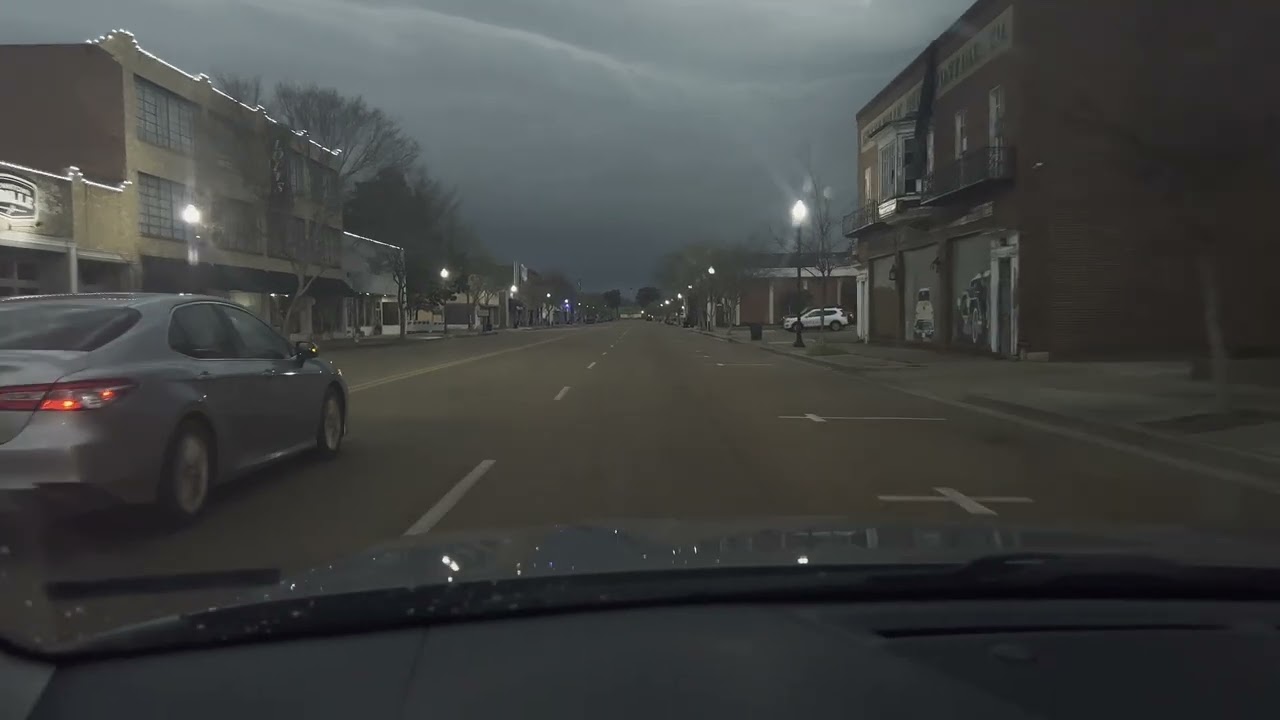 Calm before the Storm-A drive through downtown Greenville