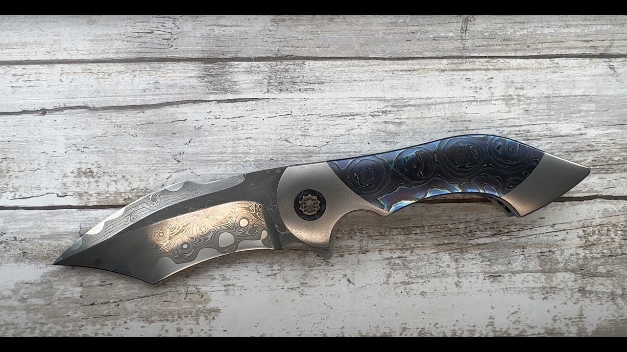 Todd Fischer battle Custom Pocketknife. Fablades Full Review