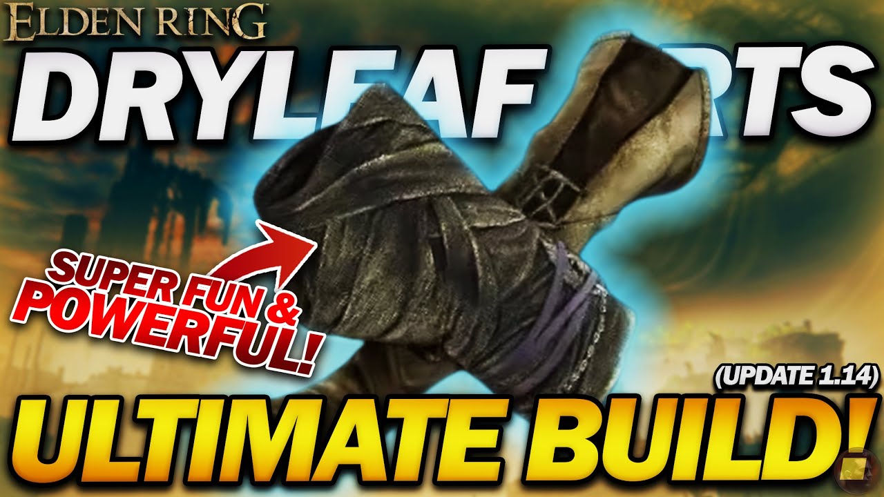 &laquo;Оружие для рукопашного боя &mdash; это просто СУПЕР?!&raquo; &mdash; Elden Ring &mdash; Ultimate Dryleaf Arts Build! (Об...