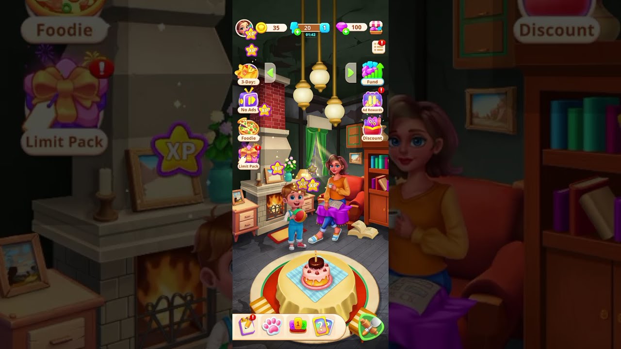 Merge Help - Warm Family Gameplay Walkthrough Part 2 