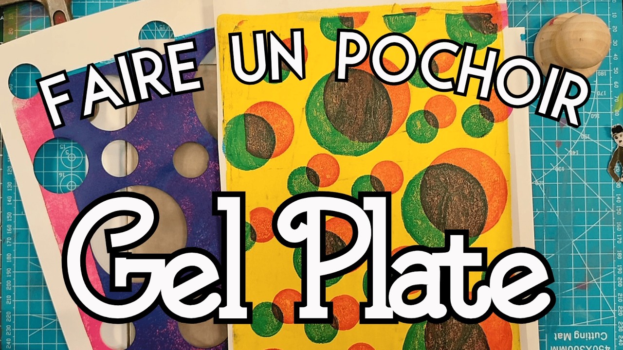 Faire des pochoirs pour Gelli Plate!