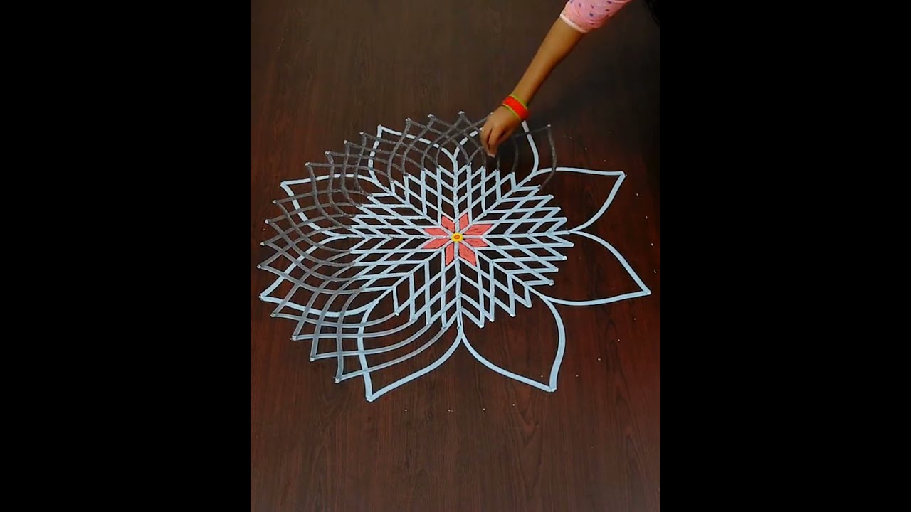 Traditional Kolam🌿 Festival Rangoli Designs🌿 Big Kolam🌿Varamahalaxmi Pooje Rangoli🌿 Easy Kolam