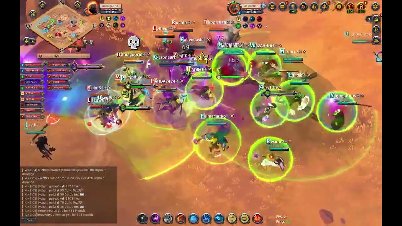 BENG_BANG_PH FIGHT epal ng malalaking guild nag lalaban kame hahaha