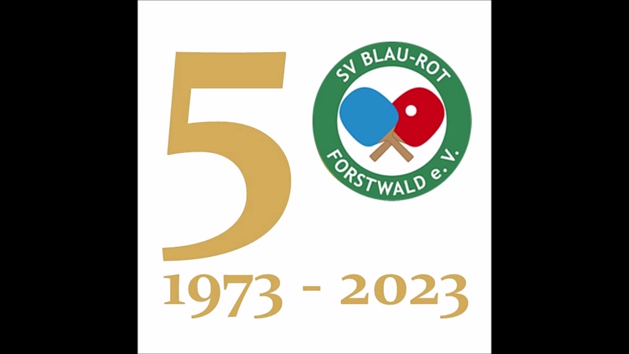 50 Jahre SV Blau-Rot Forstwald e.V. 🏓 Der Tischtennis-Verein aus Krefeld - Vereinslied - Dance Mix