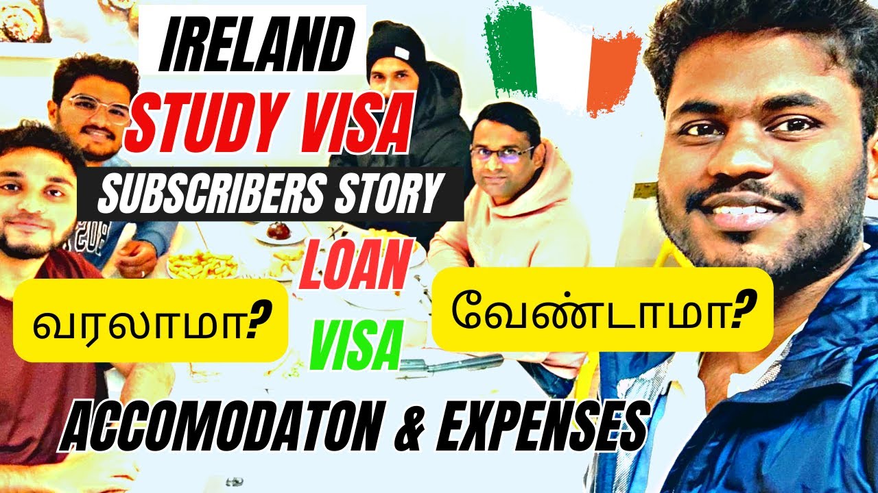 Tamil Students in Ireland - NCI College Study visa | Tamil vlog @K4kumar Vlogs #ireland #study #tamil